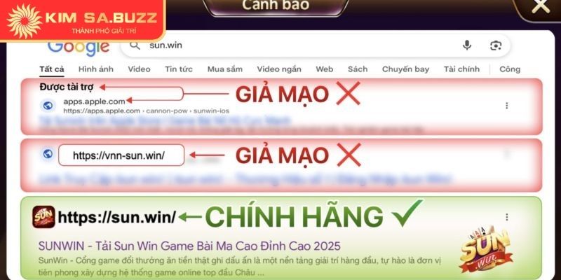 Cảnh báo Sunwin đang bị làm giả
