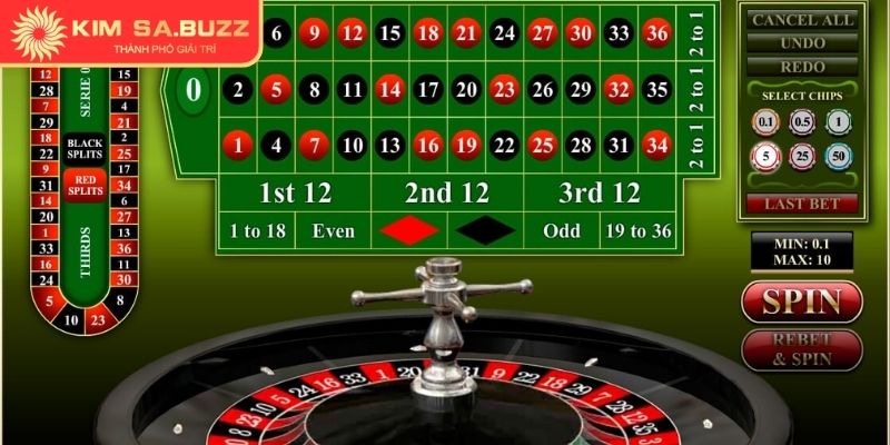 Chiến lược tối ưu khi chơi Roulette Kimsa Online